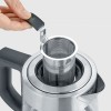 Severin WK 3473 electric kettle 1 L 2200 W Stainless steel, Transparent