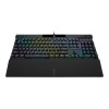 Corsair Mechanical Gaming Keyboard with PBT DOUBLE SHOT PRO Keycaps | K70 RGB PRO | Gaming keyboard | Wired | Nordic | Black | CHERRY MX SPEED