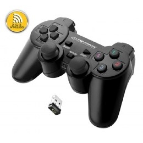Esperanza EGG108K Gaming Controller Gamepad PC,Playstation 3 Analogue / Digital USB 2.0 Black