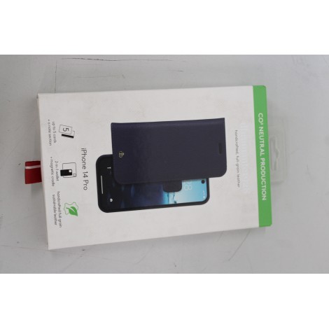 SALE OUT. dbramante1928 New York 2in1 Wallet Case for iPhone 14 Pro Blue/Pacific Blue | dbramante1928 DIRTY PACKAGING