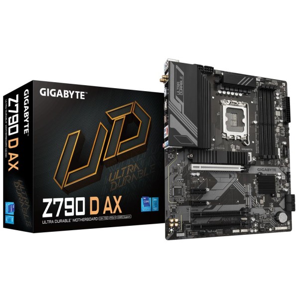 Mainboard|GIGABYTE|Intel Z790|LGA1700|ATX|Memory DDR5|Memory slots 4|2xPCI-Express 3.0 ...