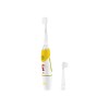 ETA Toothbrush | Sonetic ETA071090050 | Battery operated | For kids | Number of brush heads included 2 | Number of teeth brushing modes 1 | Yellow/White
