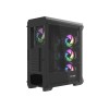 GENESIS IRID 505 ARGB Pc case, Midi tower, 2xUSB 3.0, 2xUSB 2.0, 2x Jack, Black | Genesis