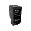 Lexmark Standard Yield Toner Cartridge | Cartridge | Yellow