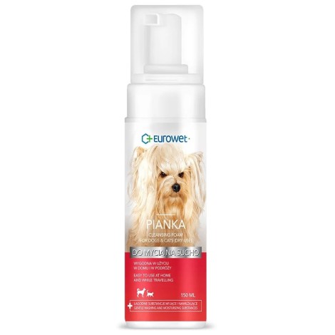 EUROWET Dry shampoo - shampoo for dogs and cats - 150ml