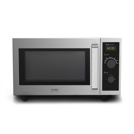 Caso Ceramic Microwave | CM 1000 | Free standing | 1000 W | Stainless Steel/Black