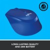 MOUSE USB OPTICAL WRL M330/SILENT BL 910-004910 LOGITECH