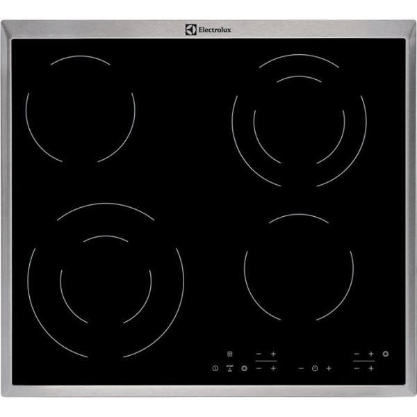 Electrolux EHF6342XOK hob Black Built-in Ceramic ...