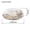 Activejet LED ceiling plafond AJE-MOON 24W