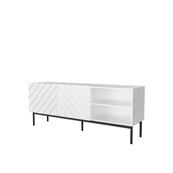 ABETO RTV cabinet on black steel ...