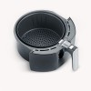 Severin 2430 Single 3.2 L Stand-alone 1500 W Hot air fryer Black, Stainless steel