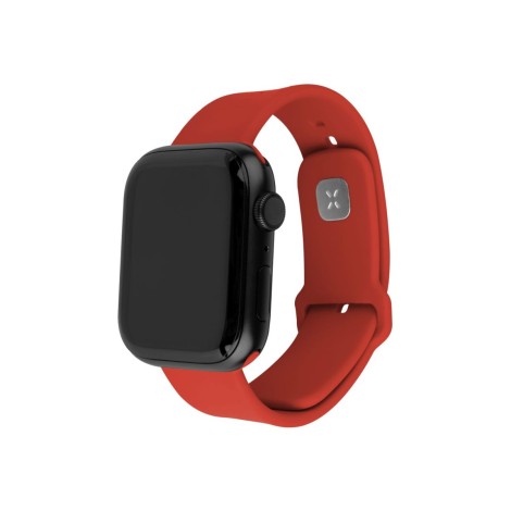 Fixed | Sporty Strap Set for Apple Watch 38/40/41 mm | 160-225 mm | Red | Silicone
