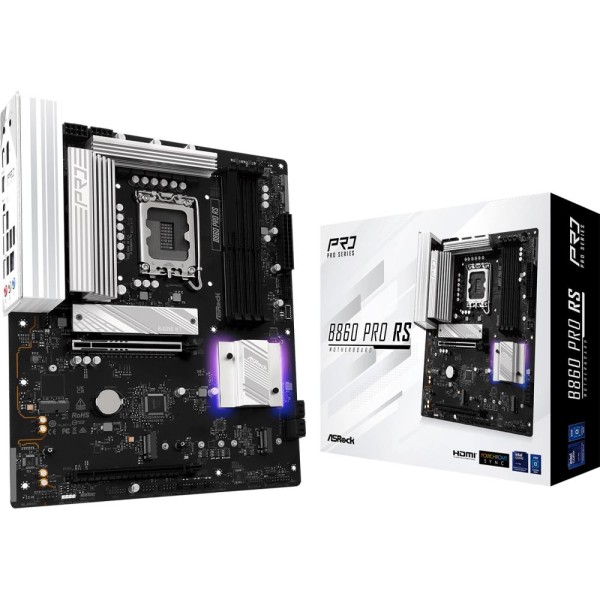 Mainboard|ASROCK|Intel B860 Express|LGA1851|ATX|Memory DDR5|Memory slots 4|1xPCI-Express ...