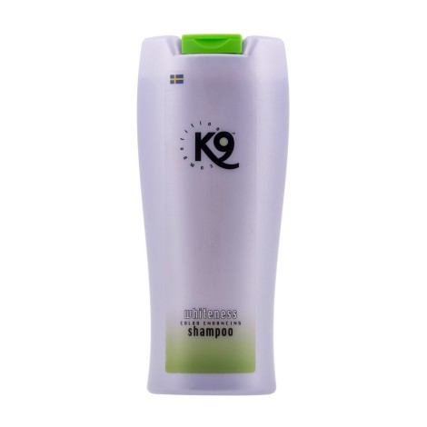 K9 Aloe Whiteness Shampoo - shampoo for dogs and cats with white fur - 300 ml