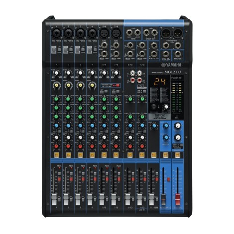 Yamaha MG12XU audio mixer 12 channels