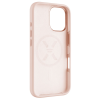 Fixed MagFlow | Back cover | Apple | iPhone 16 | Liquid silicon | Pink