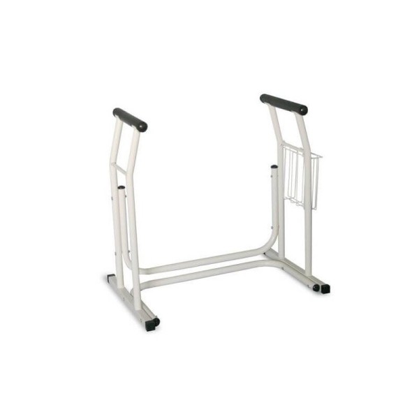 Verstellbarer Toilettensitz mit Platz für Zeitung ...