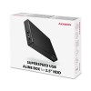 AXAGON | Compact aluminum USB 3.2 Gen 1 external box SATA intended for 3.5