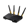 Wireless Router|ASUS|Wireless Router|3000 Mbps|Mesh|Wi-Fi 5|Wi-Fi 6|IEEE 802.11a/b/g|IEEE 802.11n|USB 3.1|1 WAN|4x10/100/1000M|Number of antennas 4|TUF-AX3000