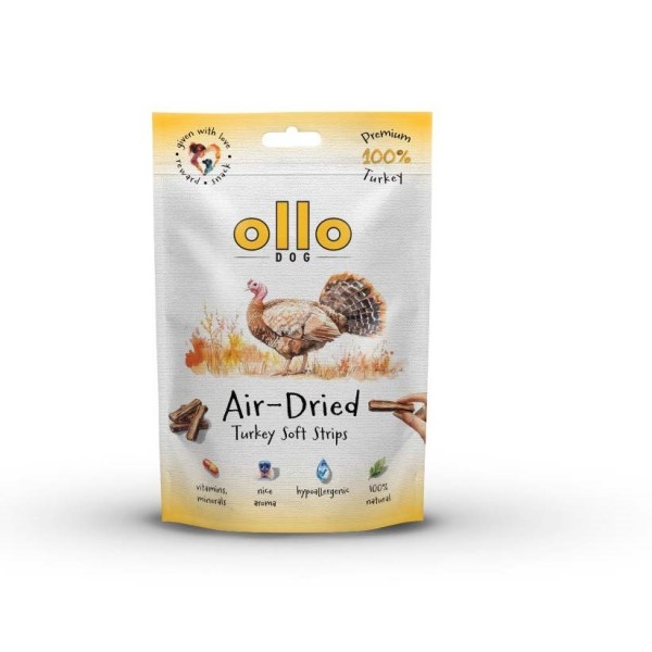 OLLO Air-Dried Turkey strips - dog ...