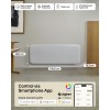 Mill Invisible Smart WiFi Heater | PA2000WIFI4 | Panel Heater | 2000 W | Suitable for rooms up to 24-28 m² | White | IPX4
