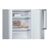 Bosch | Refrigerator | KGE398IBP Series 6 | Energy efficiency class B | Free standing | Combi | Height 201 cm | Fridge net capacity 249 L | Freezer net capacity 94 L | 38 dB | Inox