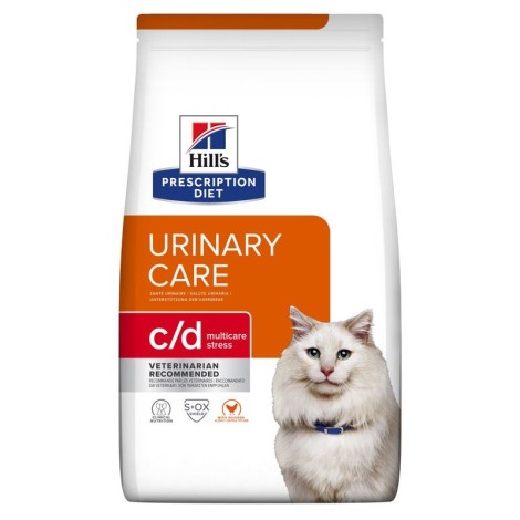 HILL'S PRESCRIPTION DIET Feline c/d Multicare Stress  Dry cat food Chicken 8 kg