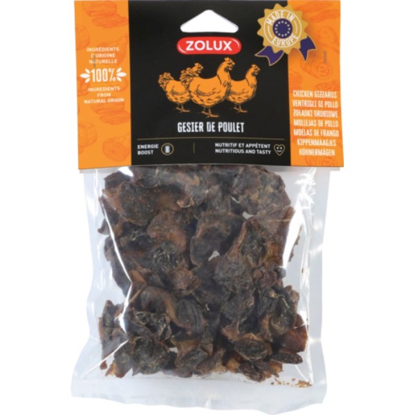 ZOLUX Chicken Gizzards - Dog treat ...