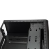 Fractal Design | CORE 1100 | Black | Micro ATX | Power supply included No | ATX PSUs, up to 185mm if a typical-length optical drive is mounted