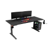 Genesis | Modular Gaming Desk | Holm 180 RGB | Anthracite Black