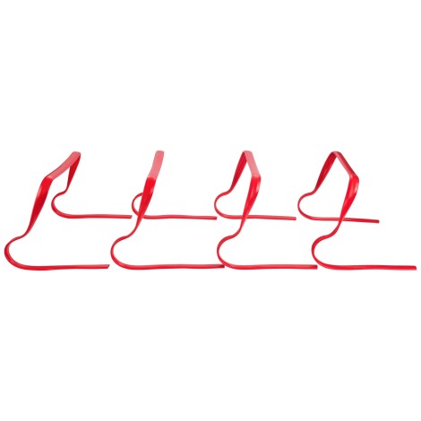 Pure2Improve | Flexible Hurdle Set (21cm) | Red