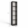 BOOKCASE 40 CM ANTHRACITE