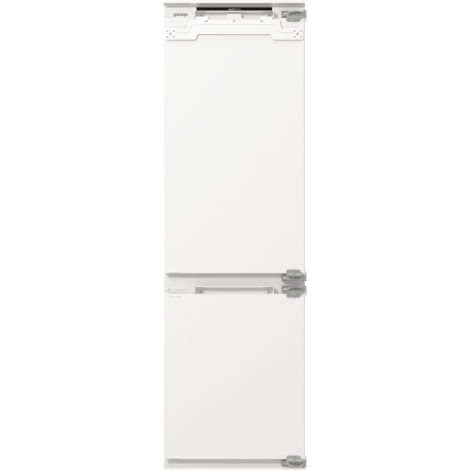 Gorenje Refrigerator | NRKI517E82WF | Energy efficiency class E | Built-in | Combi | Height 177.2 cm | No Frost system | Fridge net capacity 176 L | Freezer net capacity 76 L | Display | 35 dB | White