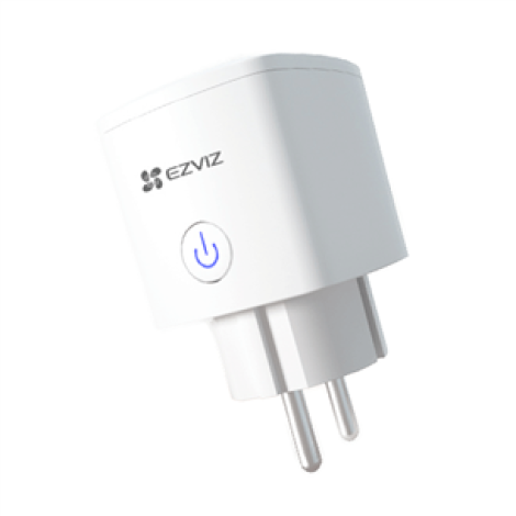 EZVIZ | Smart Plug with Power Consumption Tracker (EU Standard) | CS-T30-10B-E | White