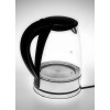 Adler | Kettle | AD 1225 | Standard | 2000 W | 1.7 L | Glass | 360° rotational base | Transparent/Stainless steel
