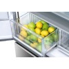 Haier FD 83 Serie 7 HB18FGSAAA Fridge-freezer, double-opening 539 l E Silver, Titanium