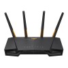 Wireless Wifi 6 AX4200 Dual Band Gigabit Router | TUF-AX4200 | 802.11ax | 3603+574 Mbit/s | 10/100/1000 Mbit/s | Ethernet LAN (RJ-45) ports 4 | Mesh Support Yes | MU-MiMO Yes | 3G/4G data sharing | Antenna type External | 1 x USB 3.2 Gen 1 | 36 month(s)