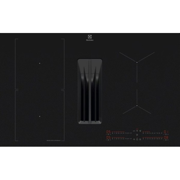 Induction hob with built-in extractor ELECTROLUX ...