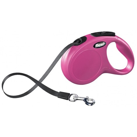 Flexi New CLASSIC 5 m Pink Dog Retractable lead
