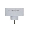 Esperanza ELK305W Electrical Splitter 2 Sockets White