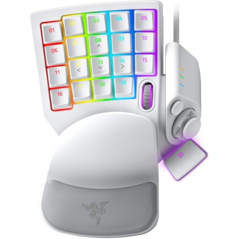 Razer Tartarus Pro Gaming Keypad, Wired, White | Razer | Tartarus Pro | White | Gaming Keypad | Wired | RGB LED light