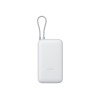 Xiaomi Power Bank 20000mAh (Integrated Cable), Light Gray | Xiaomi