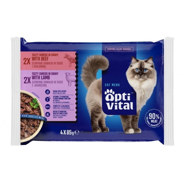 OPTIVITAL Lamb and beef - wet ...