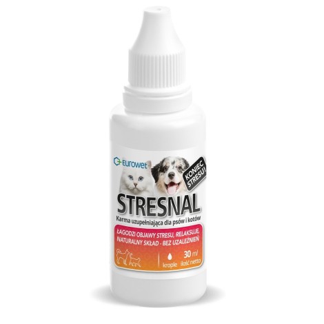 EUROWET Stresnal - supplements for dogs and cats - 30ml