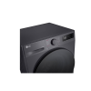 LG | Washing machine with dryer | F4DR510S2M | Energy efficiency class A | Front loading | Washing capacity 10 kg | 1400 RPM | Depth 56.5 cm | Width 60 cm | Display | LED | Drying system | Drying capacity 6 kg | Steam function | Direct drive | Middle Blac