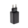 PATONA Premium Charger GaN PD45W 1xUSB-C 1xUSB-A PD3.0 QC3.0 Black