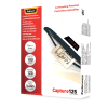 Fellowes | Laminating Pouch - 65x95mm | Glossy | Ideal for identity cards, credit cards, business cards and visitor cards; Capture 125 Micron thickness - providing an advanced level of document protection; Pack size of 100; Compatible with all laminator b