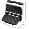 TEFAL | Grill OPTIGRILL+ XL | GC722834 | Contact grill | 2000 W | Black