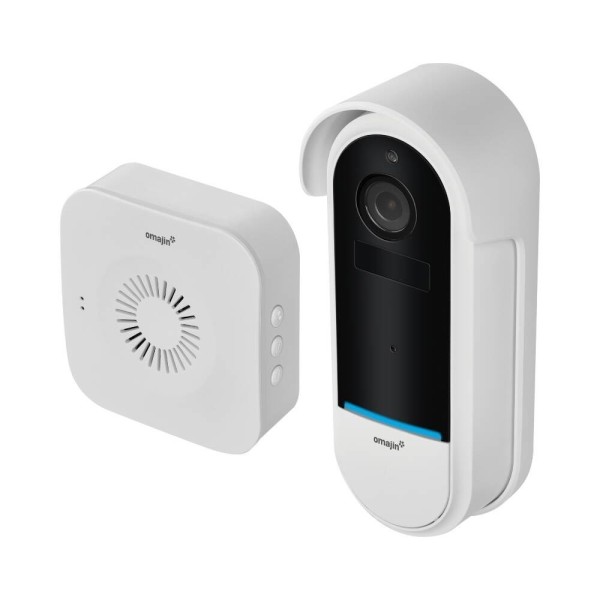 Wireless video doorbell OMAJIN OVD-01-EU White, ...