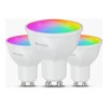 Essentials Smart GU10 Bulb Matter 5W 400Lm RGBCW, 3pcs pack | GU10 | 5 W | RGBCW | Bluetooth, Thread
